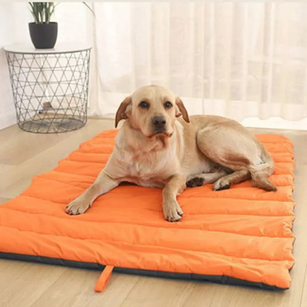 Paw Needs Love  Portable Outdoor Waterproof Cooling Dog Bed with Storage Bag - Easy to Clean, Ideal for Camping Paw Needs Love  Cooling Dog Bed