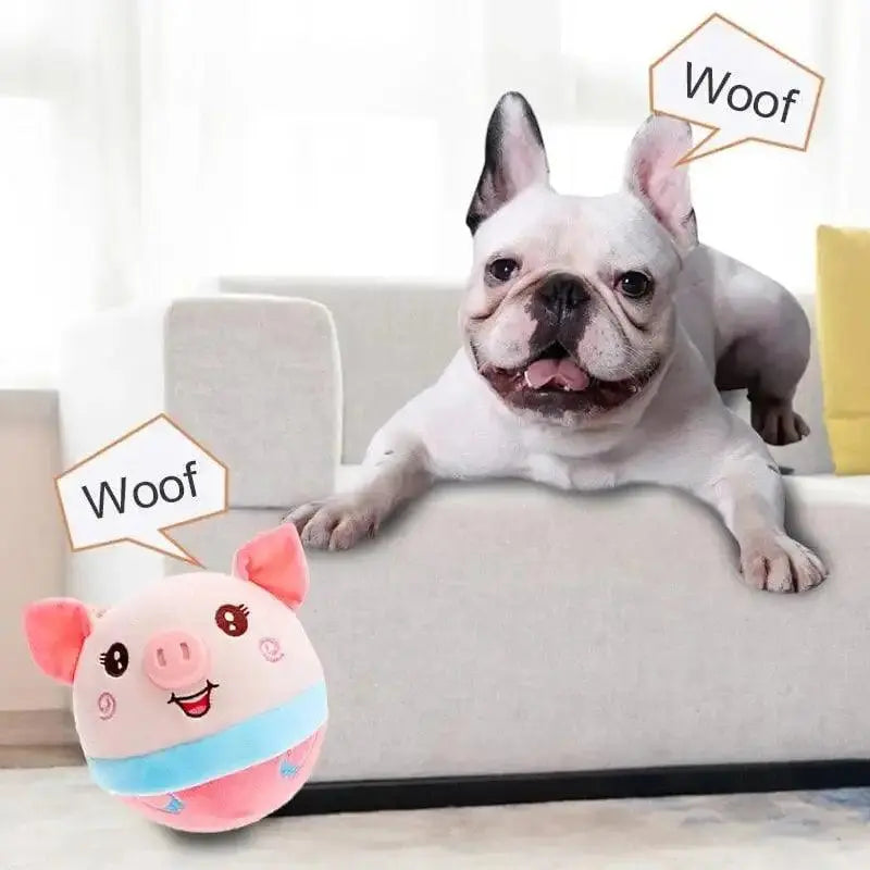 Paw Needs Love  Bouncing Piggy - Interactive Dog Toy Paw Needs Love  ball dogs interactive plush toys