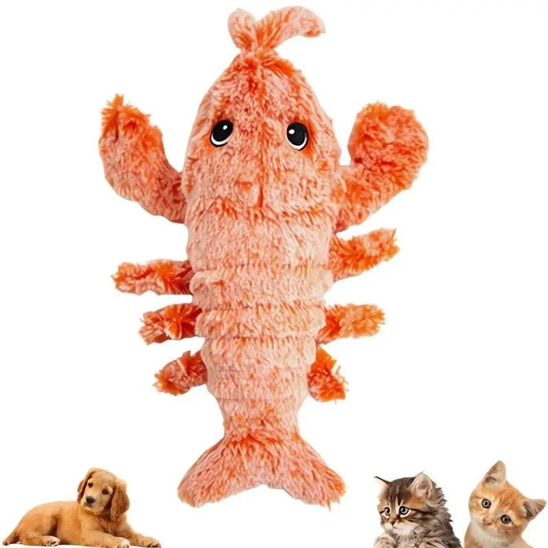 Paw Needs Love  Floppy Lobster Dog Toy - Interactive Plush Pet Chew Toy Paw Needs Love  