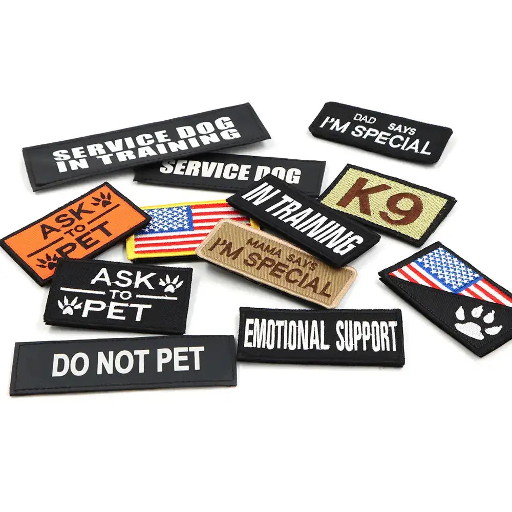 K9 Harness & Collar Patches - Paw Needs Love