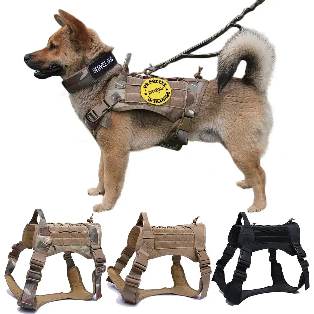 Tactical K9 Harness - Paw Needs Love